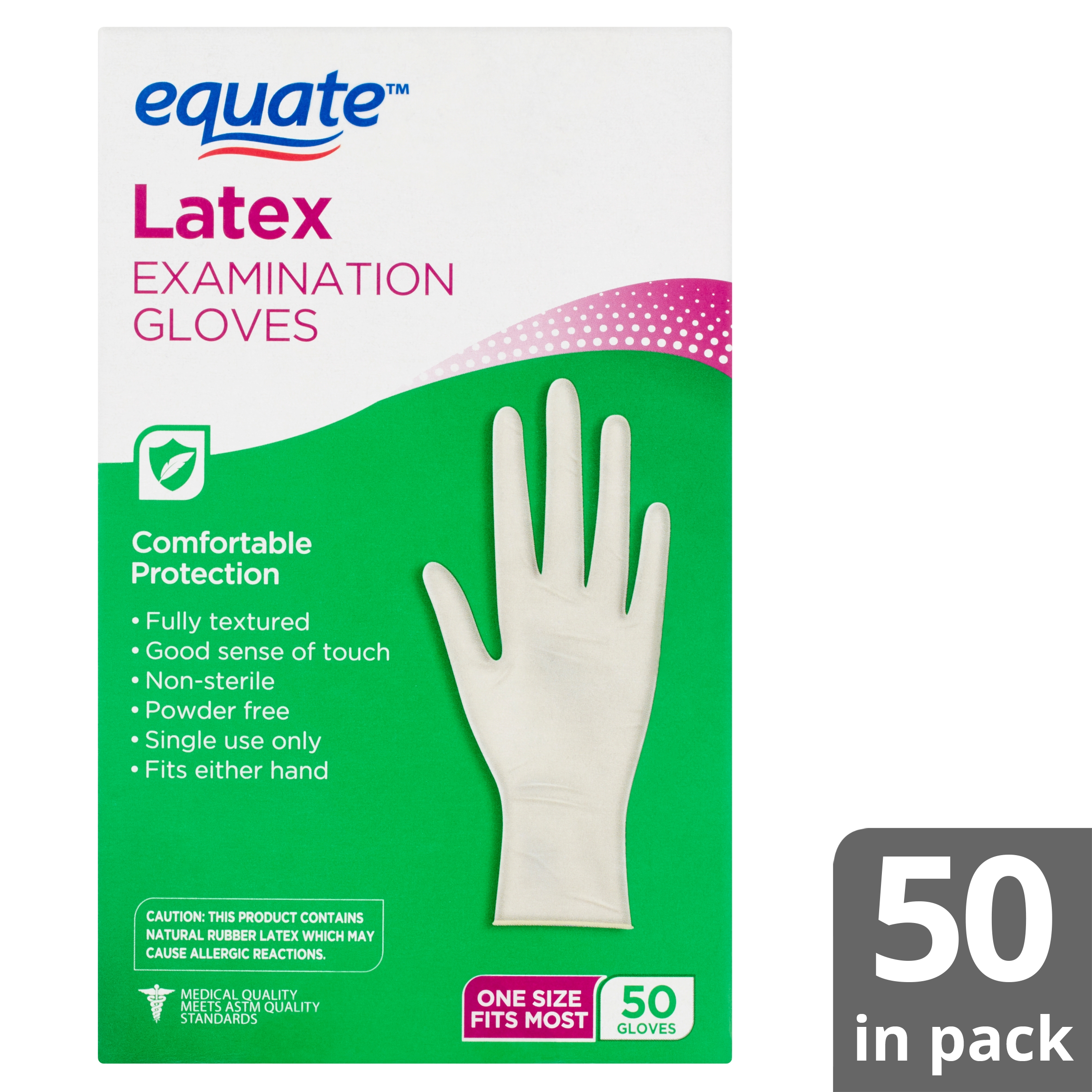 Equate Latex Examination Gloves, 50 Count - image 10 of 10