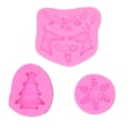 thumbnail image 1 of Christmas Tree Mold Silicone, High Temperature Resistance Christmas Fondant Molds Flexible For Home For Woman For Confectioner For Pastry Shop ANGGREK Otros, 1 of 8