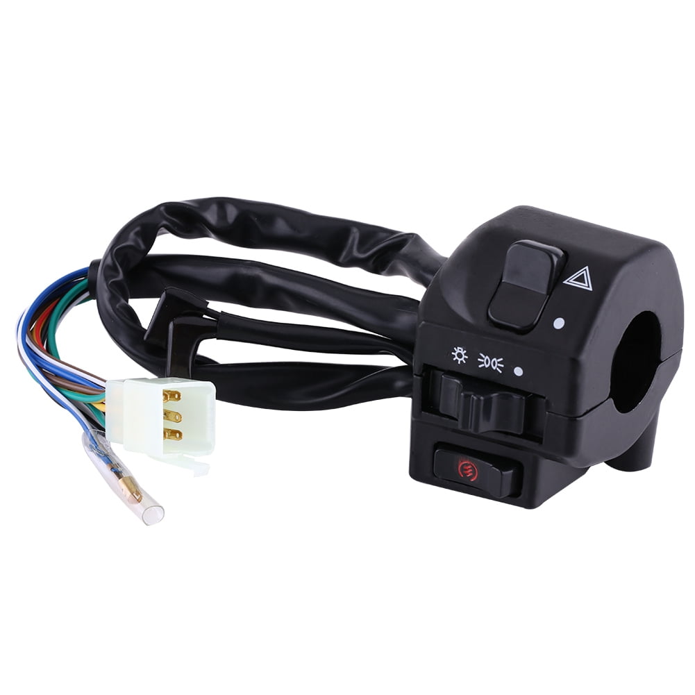 Kritne Motorcycle Switch, Pair of Universal 22mm Motorcycle Handlebar