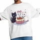thumbnail image 5 of Mens T Shirts Cartoon Cats Strawberry Cake Short Sleeve Casual Men's Tee Tops Graphic T-Shirts for Teen Boys/Men, 5 of 8