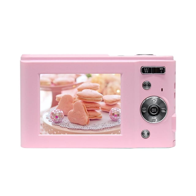 Cámara de 48MP Fotografía 1080P Niños 2.4 pulgadas IPS HD para principiantes Rosa DQrwqpou Para estrenar