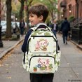thumbnail image 6 of Chririnla Cute Plant School Bag with Multiple Pockets, Breathable traspirante 17 Inch Students School Bag for Travel Hiking, 6 of 10