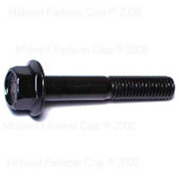 Midwest Fastener 6563 No.5, 10 x 60 mm Class 10.9 Flange Bolts - 48 Piece