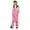 Pink, variant on uikmnh Snow Pants Girls Insulated Ski Bib Overalls with Adjustable Straps and Reinforced Knees for Cold Weather Outdoor Activities Size:5-6Years