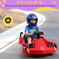 thumbnail image 4 of fukursul 360 Degree Electric Drift Go Kart with Brushless Motor, High/Low Speed, LED Lights, Music, 3-Speed Adjustable, 4 of 9