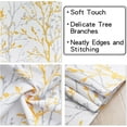 thumbnail image 6 of Tree Branch Printed Valance Curtain, 18 inches Long Kitchen Valance, Yellow and Grey Window Valances for Kitchen, Bathroom, Dining Room, Living Room, Bedroom and Kid‘s Room 1Panel, 6 of 6