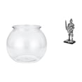 thumbnail image 1 of Jarrón De Pecera Transparente Y Escultura De Caballero Para Decoración Creativa Del Hogar, Adorno De Mesa, Dormitorio, Sala De Estar, Oficina, Escritorio, Entrada, Estantería., 1 of 8