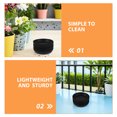 thumbnail image 3 of FOMIYES 24Ud Plant Pot Saucer Plástico Negro Resistente Para Interior Y Exterior Con Soporte Independiente, 3 of 8