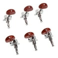 thumbnail image 3 of Guitar String Tuning Peg, Guitars Tuner Head Simple Installation Firm Fixing Plastic Metal 6Pcs Sealed  For Playing, 3 of 8