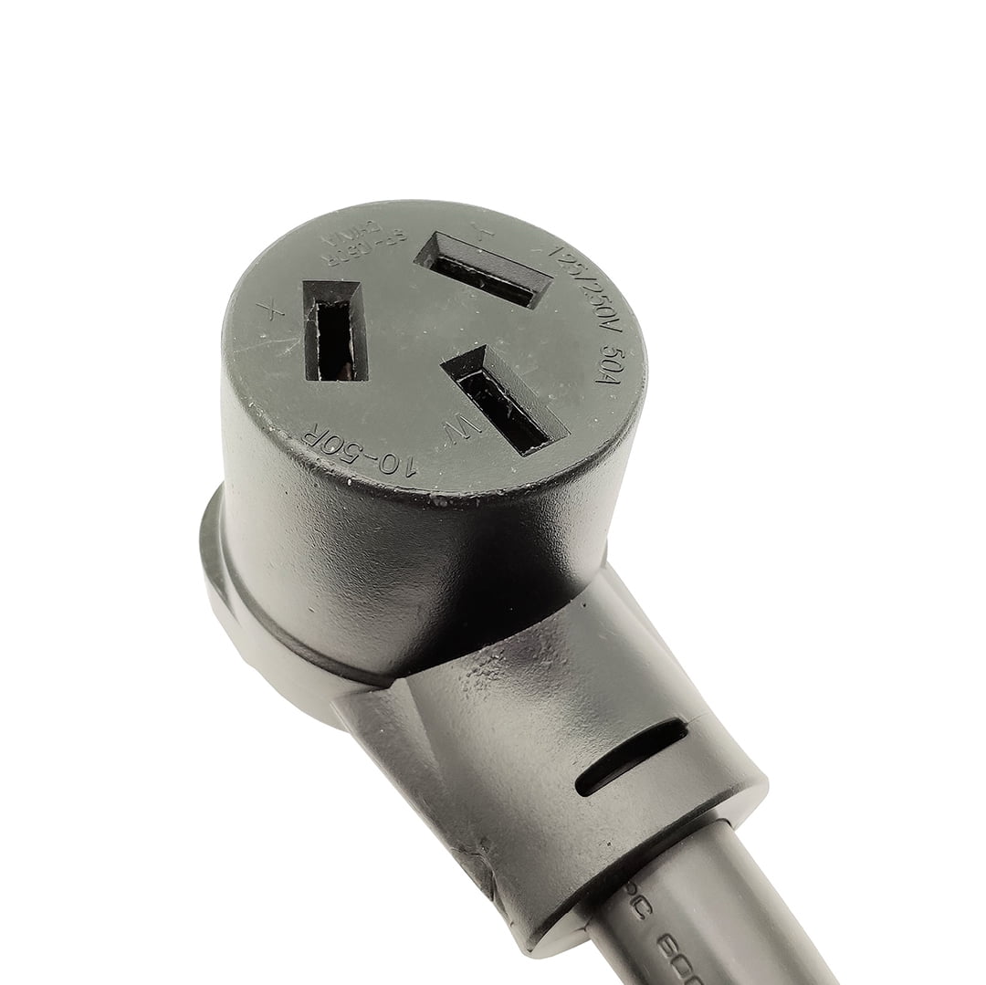 Parkworld 62008 RV 50A Splitter Adapter Cord 14-50P to 14-50R & 10-50R Industrial 3-Prong 50A 250V Female (1.5FT)