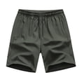 thumbnail image 6 of Fengqque Shorts for Men Gym,Men's Casual Quick Drying Shorts Elastic Waist Drawstring Summer Beach Shorts with Pockets Army Green XXXL(XXXL), 6 of 6