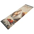 thumbnail image 2 of Runner Area Rug Soft Non-Slip Washable Carpet for Hallway Bedroom Living Room Home Decor 2"x6" Cute Gnome and Red Bird, 2 of 8