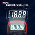 thumbnail image 4 of ZheElen ANENG AN8205C Multimeter Digital Display Backlight AC/DC Voltmeter Portable Temperature Multimetro Tester Electronic Detector Red, 4 of 8