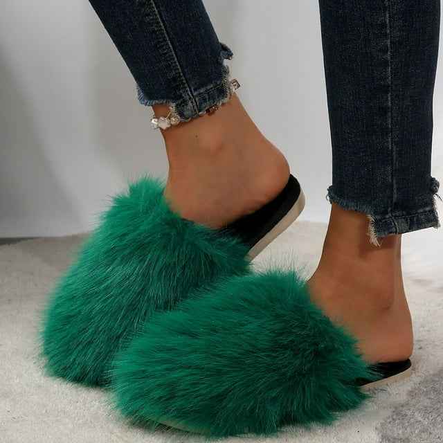 Pantoufles Antidérapantes pour Femmes Adultes Pantoufles Confortables Pantoufles pour Femmes Pantoufles d'Hiver pour la Maison Chaussures d'Intérieur Pantoufles d'Intérieur d'Hiver pour Femmes