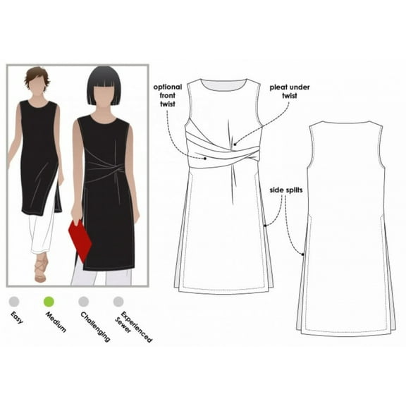 Style Arc Sewing Pattern Tania Tabard Women