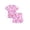Pink, variant on Girls Outfits Clothes 2 Piece Fashion Short Sleeve Top Shorts Casual Playwear Blend Girls' Clothing Sets
