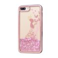 thumbnail image 5 of For Apple iPhone 13 Mini (5.4") Fashion Pattern Plating Design Moving Glitter Liquid Quicksand TPU Hybrid Rubber Phone Case Cover by Xpression [Pony Horse], 5 of 9
