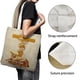thumbnail image 3 of Cristiano Bolso de tela con estampado de lienzo para mujer, bolsa de compras reutilizable y estética, con cremallera interior, regalo para mujer,38*45cm., 3 of 6
