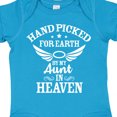 thumbnail image 4 of Inktastic Handpicked for Earth by My Aunt in Heaven with Angel Wings Boys or Girls Baby Bodysuit, 4 of 5