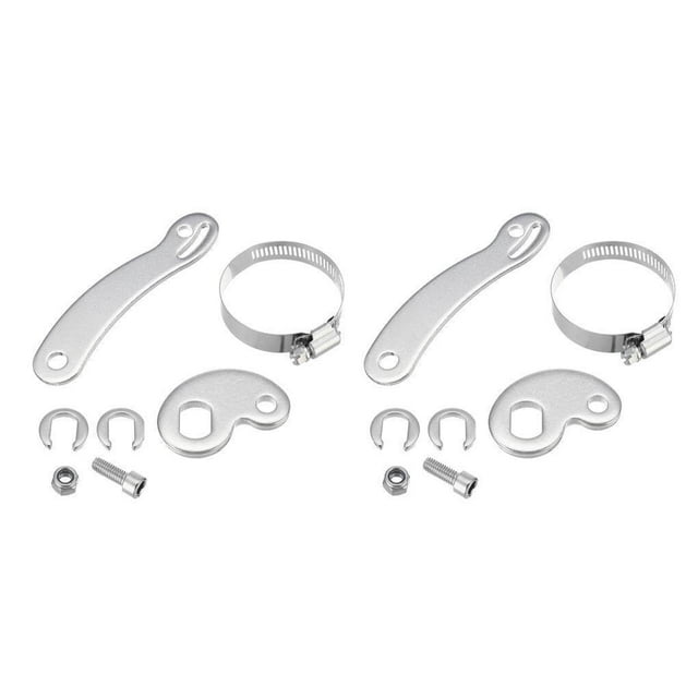 ziyahi E-Bike Electric Bicycle Torque Arm Universal Fits Front Or Rear Use 14mm TZ silver 2Set