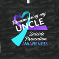 thumbnail image 4 of Inktastic Remembering my Uncle- suicide prevention awareness Women's T-Shirt, 4 of 5