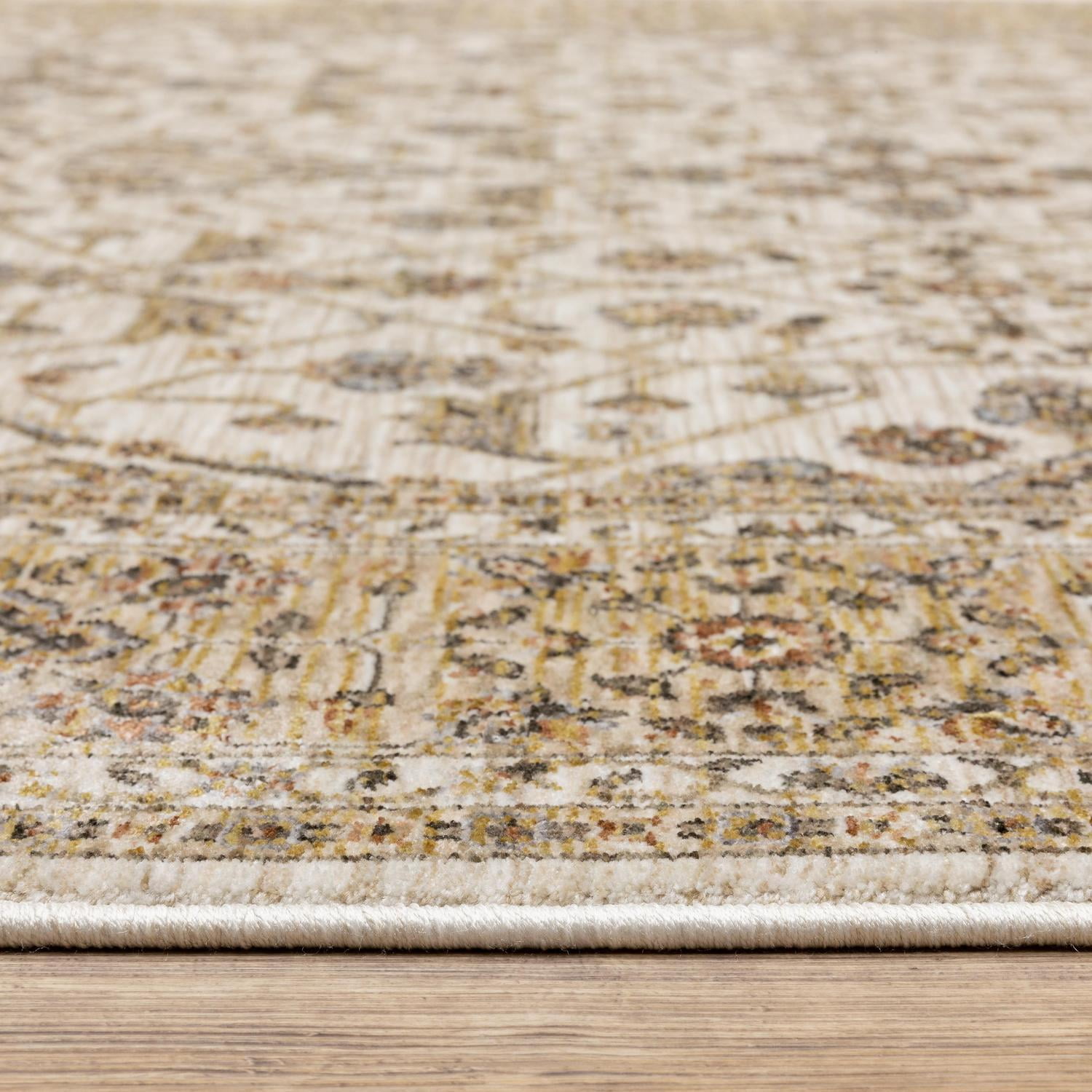 Oriental Weavers Maharaja Area Rug 001J1 Traditional Ivory