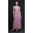 thumbnail image 2 of Bimba Robe Longue d'Été Sans Manches à Imprimé Teinture sur Nœuds Décontractée de Plage pour Femmes à Fleurs - Medium, 2 of 6