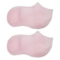 thumbnail image 6 of Unique Bargains 1 Pair Moisturizing Gel Socks Cracked Foot Care Protector Ankle Silicone Socks L Size Pink, 6 of 6