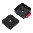 thumbnail image 1 of Placa De Liberación Rápida, Capacidad De 10 Kg, Adaptador De Montaje Para Trípode De Cámara De Ajuste Universal, Amplia Compatibilidad Para Monopié, 1 of 7