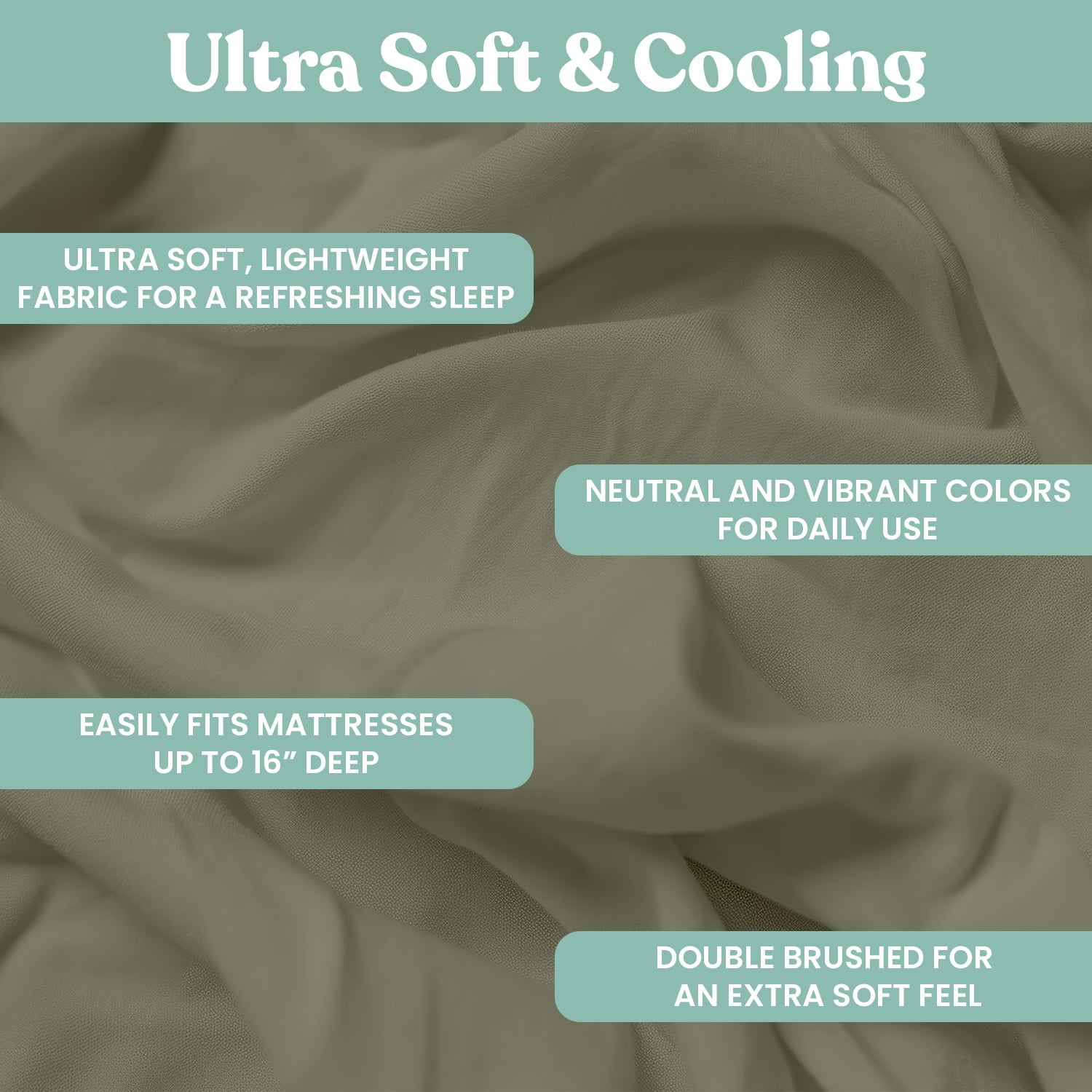 6-Piece Microfiber Bed Sheets ? Ultra-Soft, Wrinkle-Free, Deep Pocket Fit