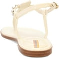 thumbnail image 5 of Sam Edelman Women's Gigi Thong Sandal Pearl Porcelain Patent 7.5W, 5 of 6