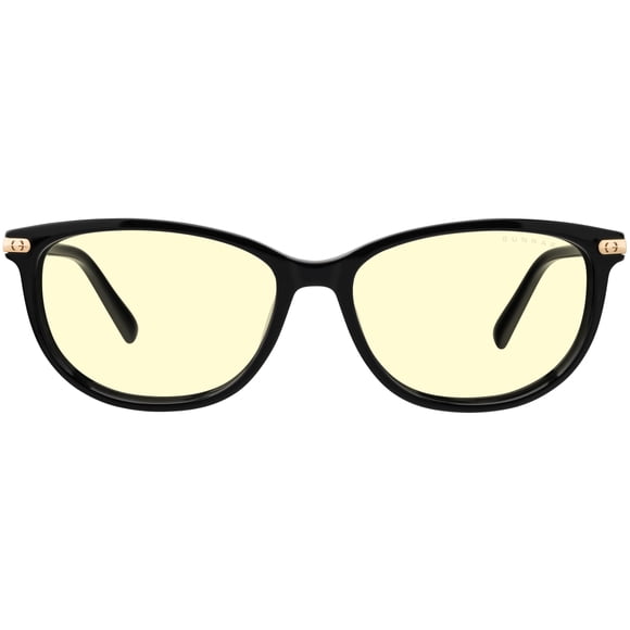 Gafas para computadora Gunnar Ingrid Onyx Amber con bloqueo de luz azul