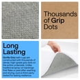thumbnail image 4 of Memory Foam Bath Rug for Bathroom Floor, 30x18 White, Machine Washable by GORILLA GRIP, 4 of 10