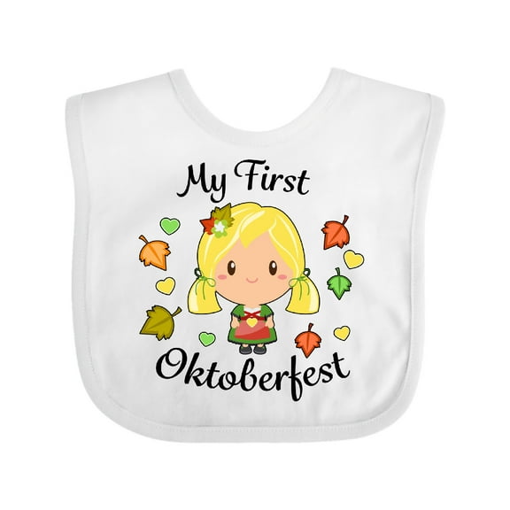 Inktastic My First Oktoberfest Girl Boys or Girls Baby Bib