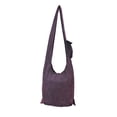 thumbnail image 3 of The Collection Royal Owl Patch Cotton Hobo Bag Pink, 3 of 4