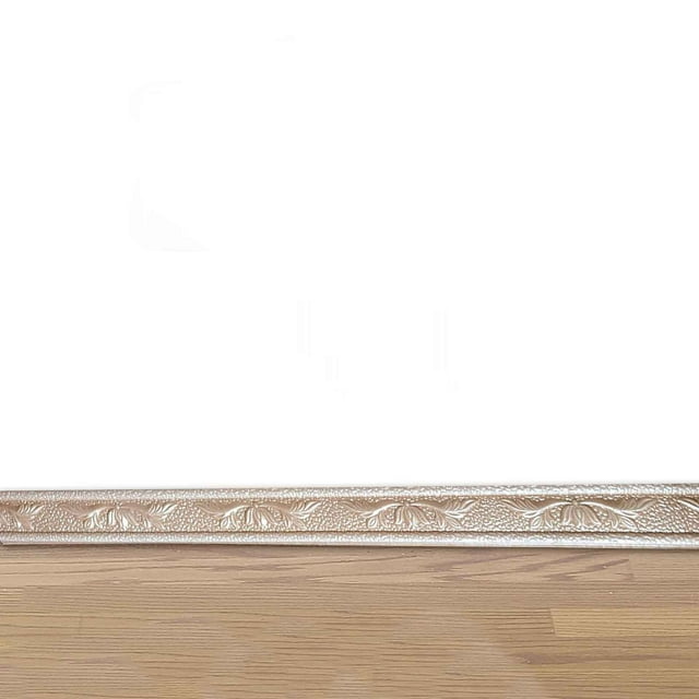Pompotops 1pc Self-adhesive Three-dimensional Wall Edging Strip Border Waterproof Wall Decor (4cmx2.3m) Clearance