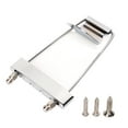 thumbnail image 2 of Guitar Trapeze Tailpiece, Metal 4 String Guitar Talipiece Easy To Install Burr Free  For Replacement, 2 of 8