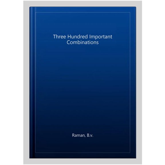 Pre-Owned Three Hundred Important Combinations