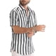thumbnail image 4 of Camisa Hombre Manga Larga Slim Fit Casual Rayas Caballero, 4 of 6