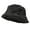 Check-Black, variant on Women's Winter Plush Fluffy Bucket Hat Warm Faux Fur Lining Cozy Wide Brim Cap Check Black