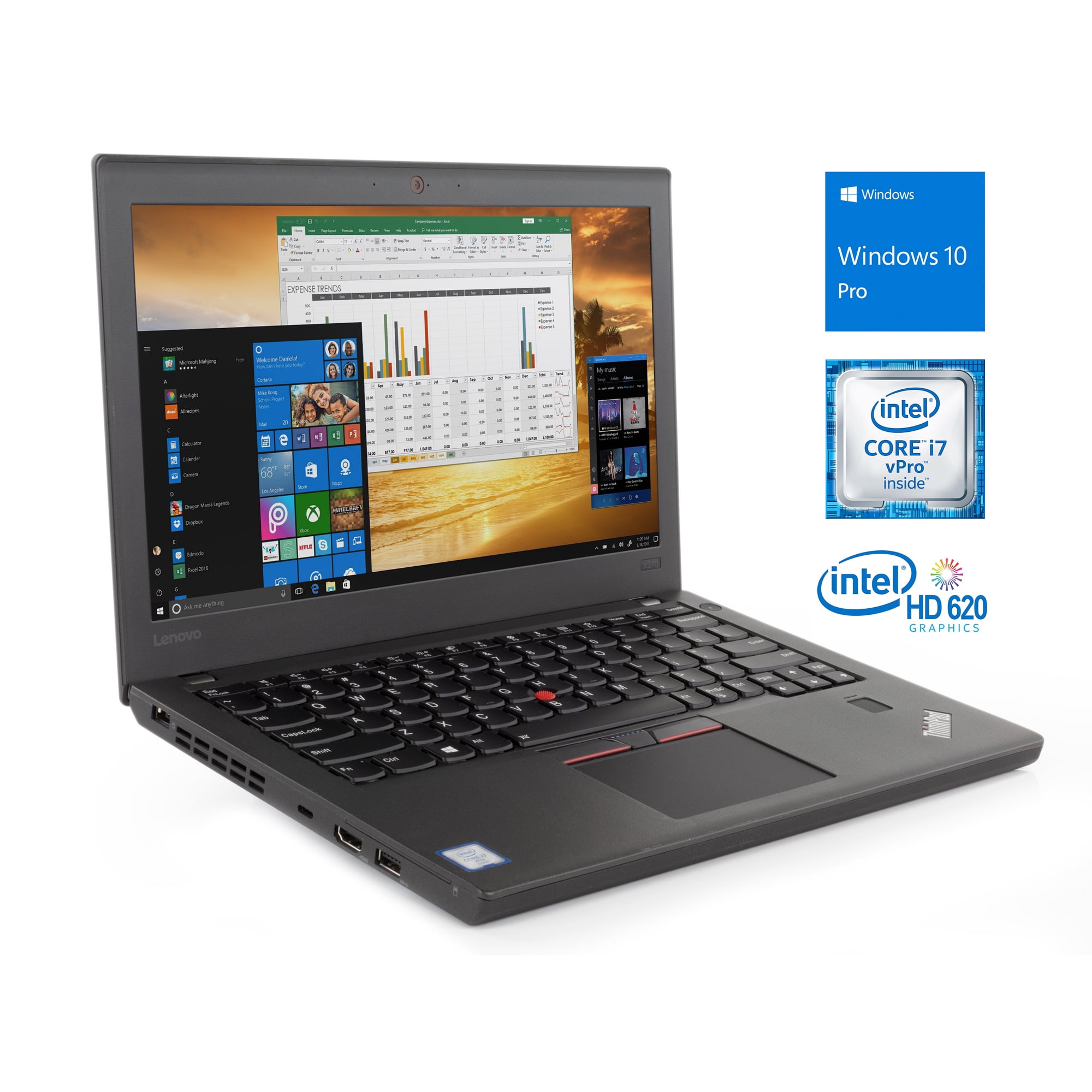 Lenovo ThinkPad X270 Notebook, 12.5