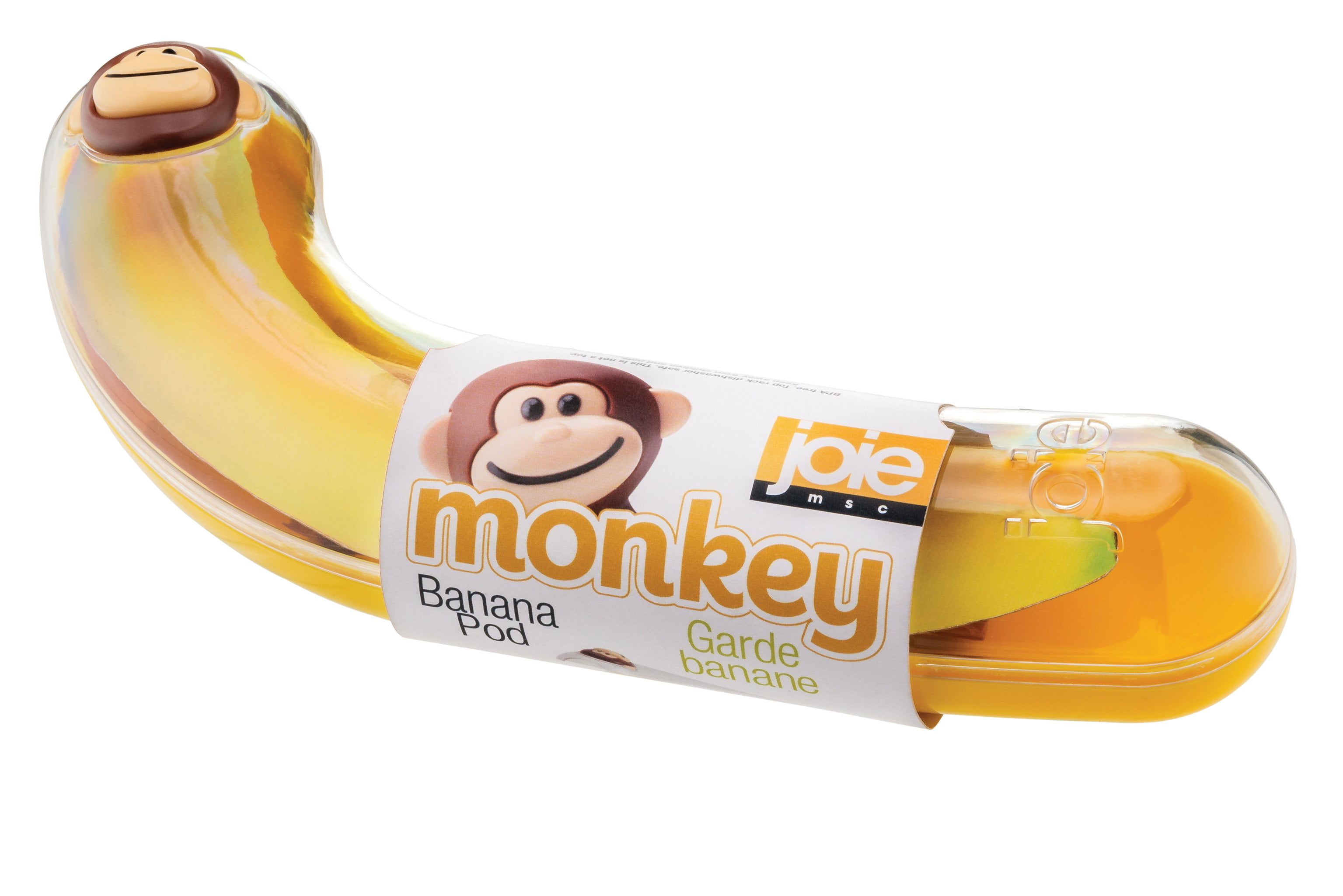 Joie MonkeyThemed Banana Pod Banana Shaped Storage Keeper Saver Protector Container Walmart