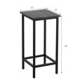 thumbnail image 2 of Costway Set of 4 Bar Stools 24'' Counter Height Backless Dining Stools, 2 of 10