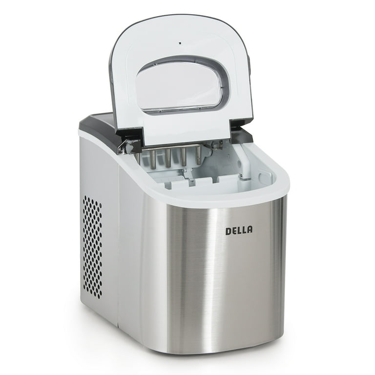 DELLA Electric Ice Maker Machine Portable Automatic Icemaker 26lbs