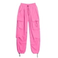 thumbnail image 6 of Annhoo Cargo Pants for Women Plus Size Casual Drawstring Elastic Waist Travel Sweatpants with Multi Pocket, 6 of 6