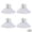 Photo Color*4, variant on 4pcs Suction Cup Glass Suction Pads 40mm Clear PVC Plastic Sucker Pads Without Hooks Extra Strong Adhesive Suction Holder
