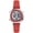 Silver Red, variant on Waterproof Women's Digital Sports Watches with Silicone Strap, Alarm Calendar Stopwatch Chronograph 32mm Silver Case