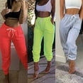 thumbnail image 4 of Womens Ladies Joggers Tracksuit Bottoms Trousers Slacks Gym Jogging Sweat Pants, 4 of 5