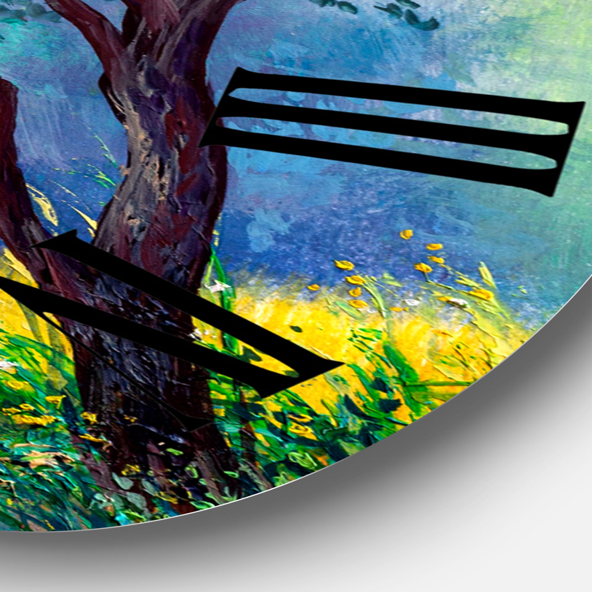 Designart 1 in Quartz Traditional Wall Clock
