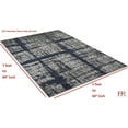 thumbnail image 4 of Abstract Rugs Marble Pattern Modern Contemporary Area Rugs Distressed-Fossil/Graphite/Dusk, 4 of 7